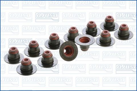 Комплект ущільнень, шток клапана