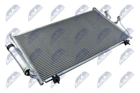Конденсатор, кондиционер Mitsubishi Outlander (Cu2, 5W) (03-) 2.0 I 16V (W