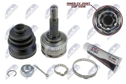 Комплект шарнірів, приводний вал Nissan Micra K11 1.0 93-