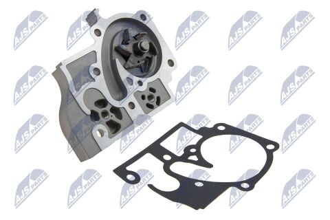 Насос охолоджувальної рідини, охолодження двигуна Kia Sephia 1.8 96-, Shuma 1.8 97-, Clarus 1.8 95-, Carens 1.8 00-