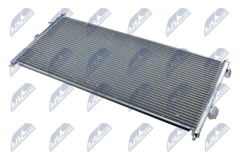 Конденсатор, кондиционер Nissan Almera (N16) (00-) 1.5 I 16V, Primera (P12, W12) (02-) 1.6 I 16V (W