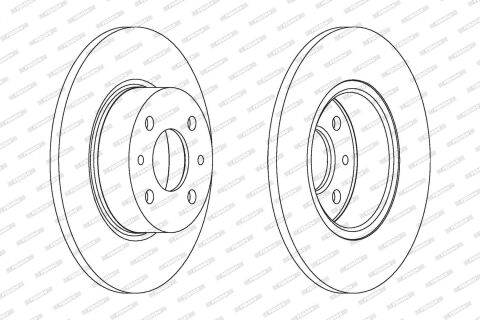 Диск тормозной Alfa Romeo-Fiat-Lancia