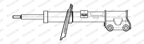 Амортизатор передн. Renault Captur 20- Амортизатор передн. Renault Captur 20-