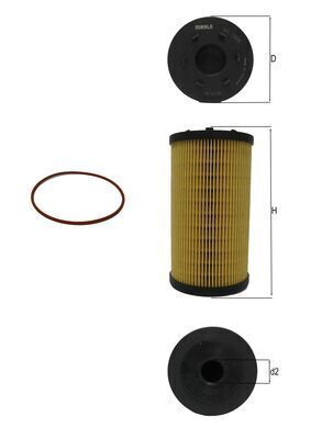 Масляный фильтр Volvo FL III 250-14