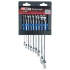 Комплект комбінованих ключів вигнутих CHROMEplus8-19мм 9 шт Комплект комбінованих ключів вигнутих CHROMEplus8-19мм 9 шт