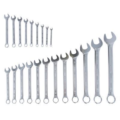 Комплект комбінованих ключів, вигнутих, 21 шт., 6-32 мм.