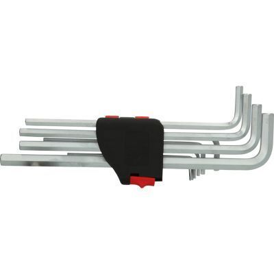 Комплект кутових штифтових гайкових ключів подовжених 10 шт Комплект кутових штифтових гайкових ключів подовжених 10 шт