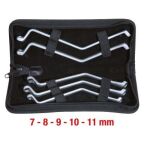 Набір гайкових ключів для прокачки гальм