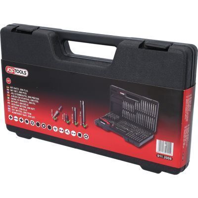 Набір біт 1/4", 208 шт