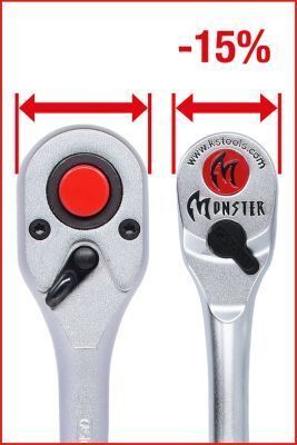 Тріскачка 1/2" Monster 100 зубців
