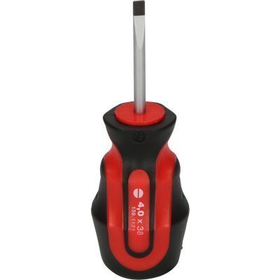 Шліцева викрутка ERGOTORQUEplus, коротка, 4 мм