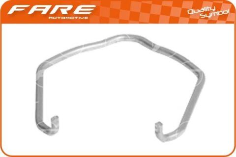 Фiксатор патрубка iнтеркулера