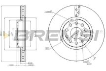 Гальмівний диск передні Audi Q3 19-/Skoda Kodiaq/VW Tiguan 16- Гальмівний диск передні Audi Q3 19-/Skoda Kodiaq/VW Tiguan 16-