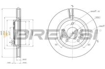 Тормозной диск передний Qashqai II/X-Trail/Leaf/Kadjar 10- (296x26) Тормозной диск передний Qashqai II/X-Trail/Leaf/Kadjar 10- (296x26)