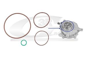 Комплект ущільнення вакуумного насоса AUDI A4 2.0 02-09, A6 2.0 05-14