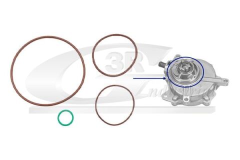 Комплект ущільнення вакуумного насоса AUDI A4 2.0 02-09, A6 2.0 05-14
