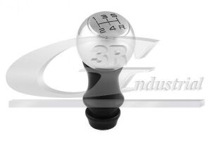 Ручка важеля КПП (хром) 5ст. CITROËN C3 09-, C4 04-12 PEUGEOT 307 00-09, 308 08-14