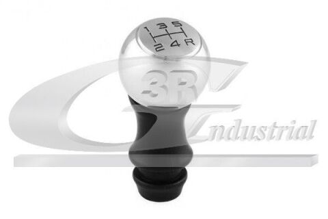 Ручка важеля КПП (хром) 5ст. CITROËN C3 09-, C4 04-12 PEUGEOT 307 00-09, 308 08-14