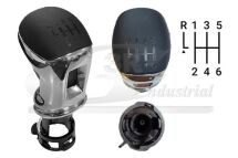 Ручка важеля КПП 6ст. (Silver) PEUGEOT 3008 16-, 5008 16- CITROËN C5 AIRCROSS 18-