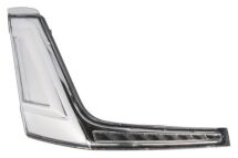 Лампа сигналу повороту передній правий (колір скла: хром, LED) RVI T 01.13-