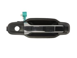 Ручка дверей передній правий (зовнішній, з отвором для замка, хром/під фарбування) KIA SORENTO I JC 08.02-12.11