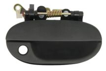 Ручка двери передний правый (внешний, с отверстием для замка, черная текстура) HYUNDAI ACCENT I 10.94-12.97