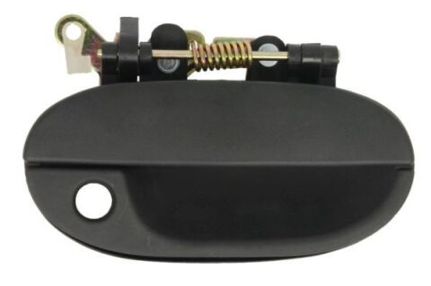 Ручка двери передний правый (внешний, с отверстием для замка, черная текстура) HYUNDAI ACCENT I 10.94-12.97