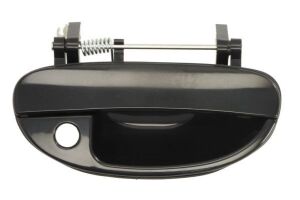 Ручка дверей передній правий (зовнішній, чорний/під фарбування) DAEWOO NUBIRA II 05.99-12.04