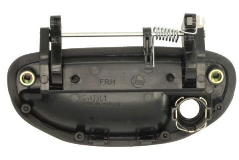 Ручка дверей передній правий (зовнішній, чорний/під фарбування) DAEWOO NUBIRA II 05.99-12.04