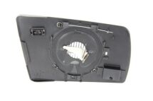 Стекло зеркала наружного левое (асферическое, обогрев, синий) MERCEDES C-KLASA W202, E-KLASA W210 03.93-03.03