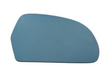 Стекло зеркала наружного правое (выпуклое, обогрев, синий) SKODA OCTAVIA II, SUPERB II 03.08-06.13