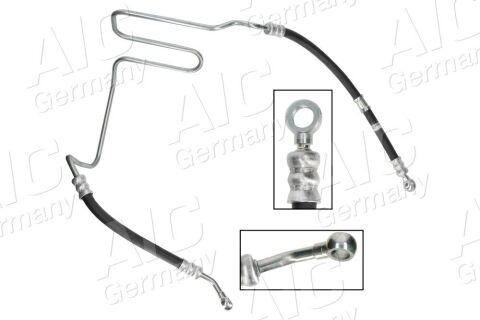 Патрубок системи гідропідсилення рульового управління