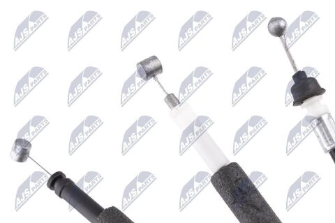 Привод центрального замыкания задних креплений