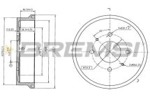 Тормозной барабан задний Colt/Forfour 03-12