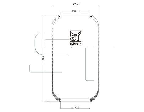 Подушка амортизуюча 644 N