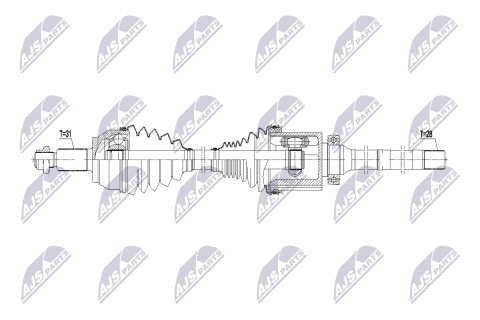 Приводной вал Приводной вал