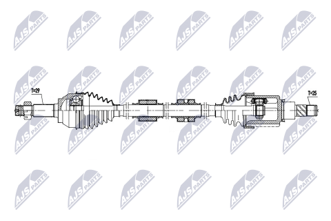 Приводной вал