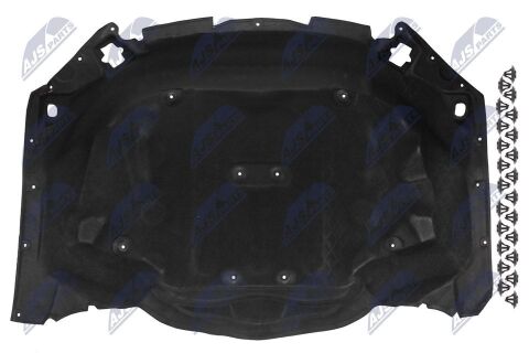 Звукоізоляція капота двигуна