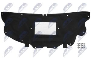 Звукоізоляція капота двигуна