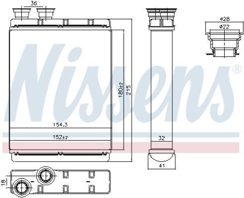 Радиатор обогревателя Радиатор обогревателя