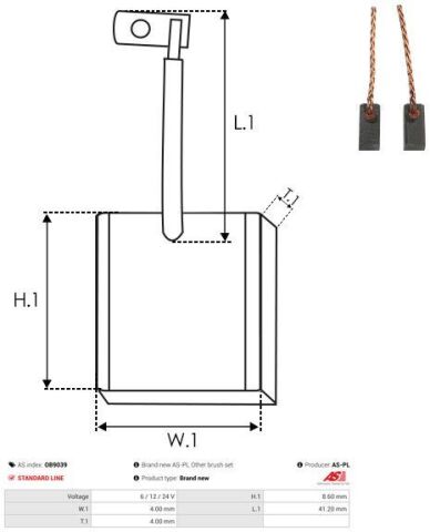 Щітка генератора
