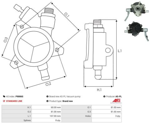 Насос вакуумний