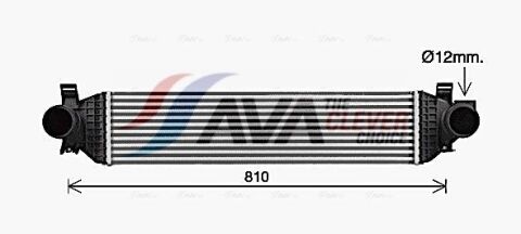 Інтеркулер FORD FOCUS III (CB8, CEW) (11-) 2.0 TDCI Інтеркулер FORD FOCUS III (CB8, CEW) (11-) 2.0 TDCI