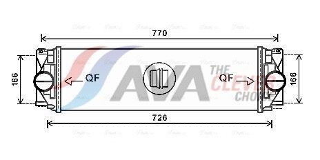 Інтеркулер VW CRAFTER 30 (2006) 2.0 TDI/TDI BLUEMOTION