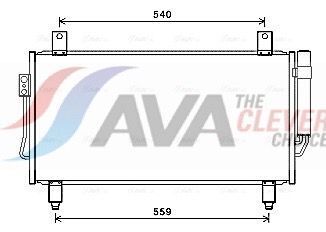 Радиатор кондиционера MITSUBISHI OUTLANDER 12-(AVA)