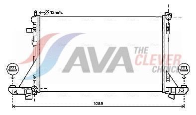 Радіатор охолодження OPEL MOVANO (2010) 2.3 CDTI