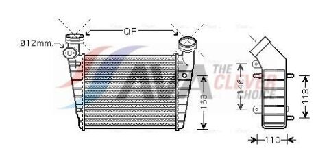 Інтеркулер SKODA SUPERB (2002) 1.8 Інтеркулер SKODA SUPERB (2002) 1.8