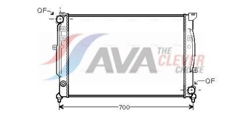 Радиатор охлаждения SKODA SUPERB (2002) 2.5 TDI