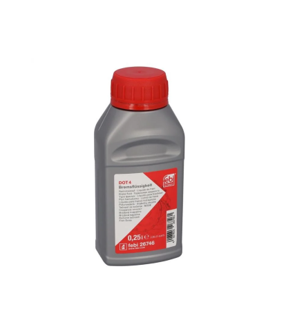 Гальмівна рідина DOT4, 0,25 літра Гальмівна рідина DOT4, 0,25 літра