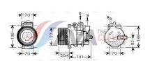Компресор кондиціонера MERCEDES GL-CLASS W 164 (06-) GL 320 CDI (+) (виробництво AVA)